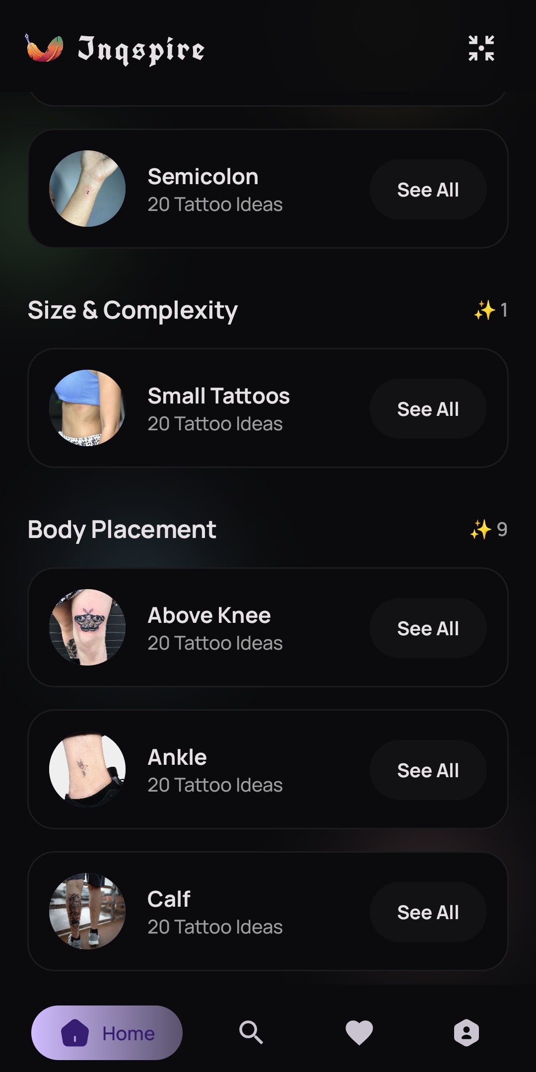 Tattoo placement categories ankle calf rib tattoos